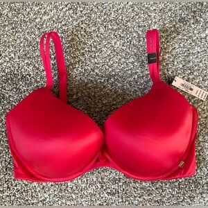 Victoria’s Secret Very Sexy Push-Up Bra 34DDD Red NWT
